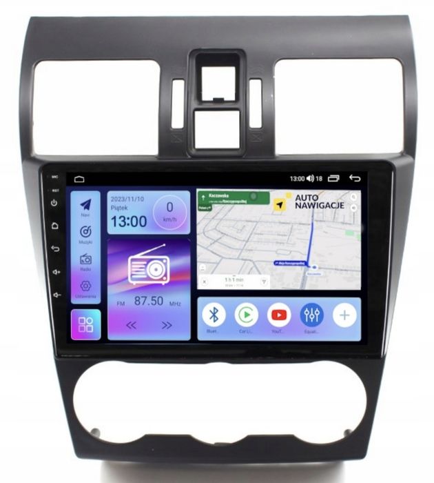 Radio nawigacja GPS Subaru Forester 2012-2016 Android Carplay 8/128 GB
