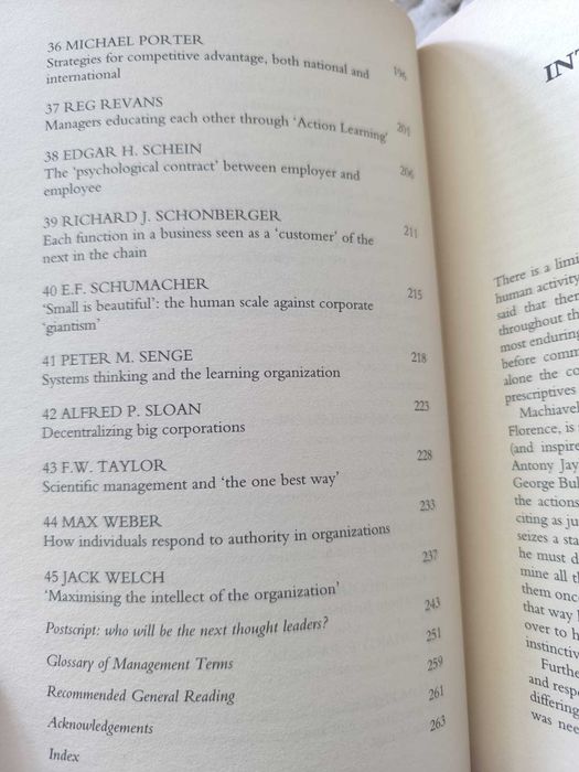 Livro "Guide to the Management Gurus" de Carol Kennedy