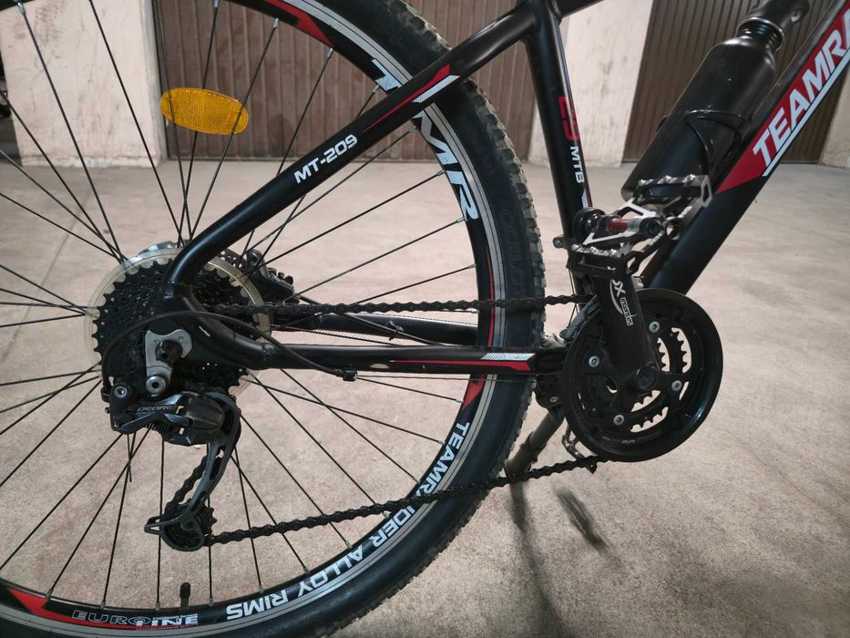 Rower TEAMRAIDER MT-209, 29 cali, 27 przełożeń shimano altus & deore tarczowe hamulce