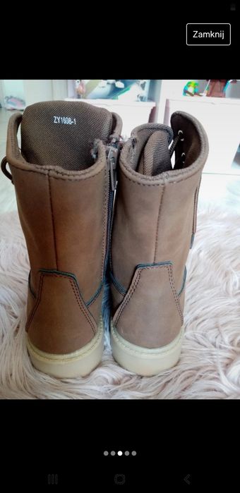 Buty za kostkę nowe .