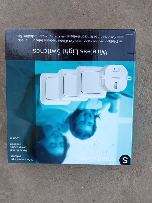 Набір безпровідних вимикачів 3шт max 1000W SH4-99751 "Smartwares"