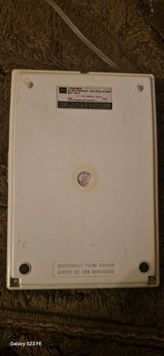 Калькулятор Toshiba