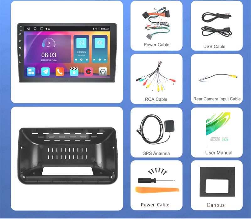 RÁDIO GPS ANDROID 13 OPEL CORSA C / COMBO 00-06