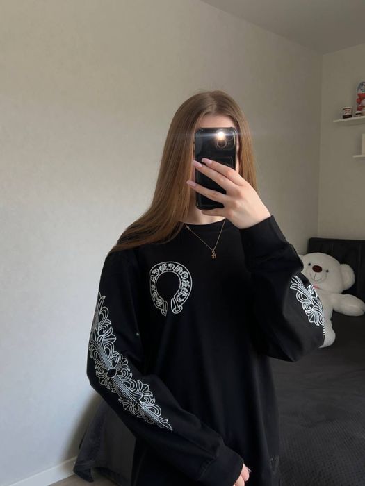 Longsleeve chrome hearts,новий,розміри:XS,S,M,L
