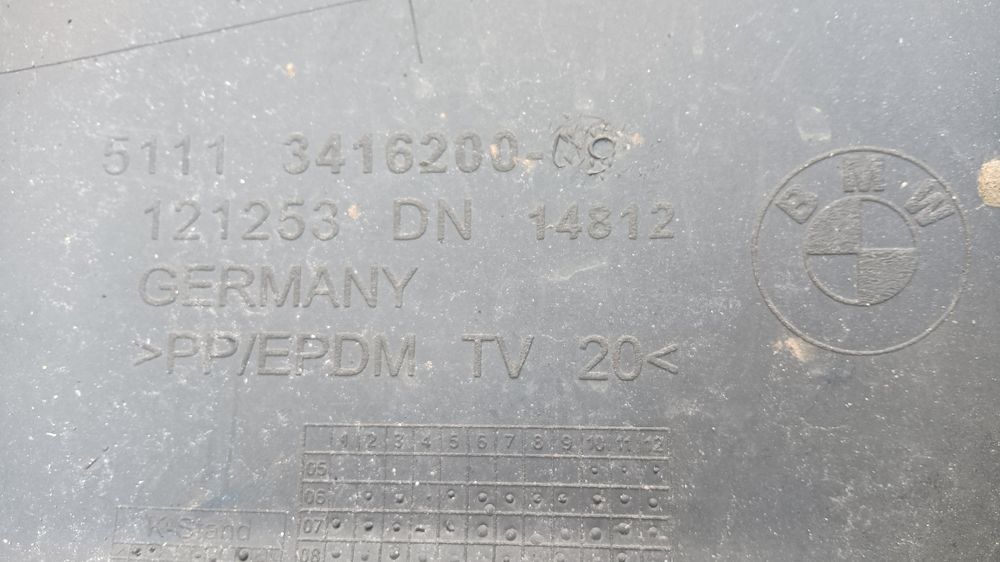 Parachoques BMW X3 e83 para choques 2005