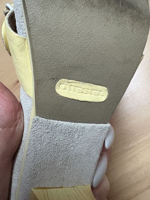 Sandały skórzane diesel