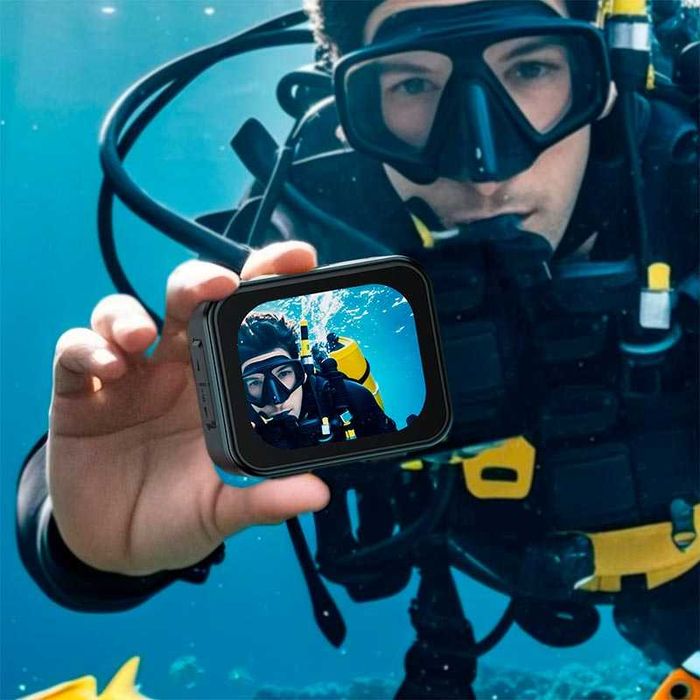Экшн-камера ACEFAST 4K X1 Waterproof Sony IMX386 EIS IPX8 водонепроницаемая спорт камера для спорта рыбалки блогера