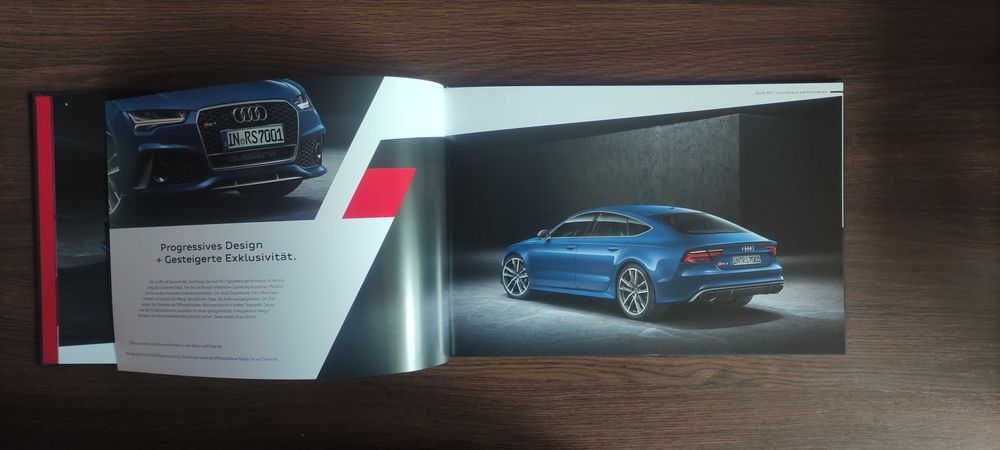 Prospekt Audi RS7 4G