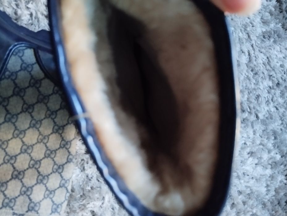 Buty Gucci ocieplane