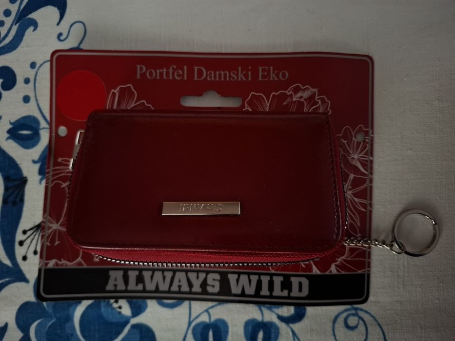 Portfel bordowy cavaldi