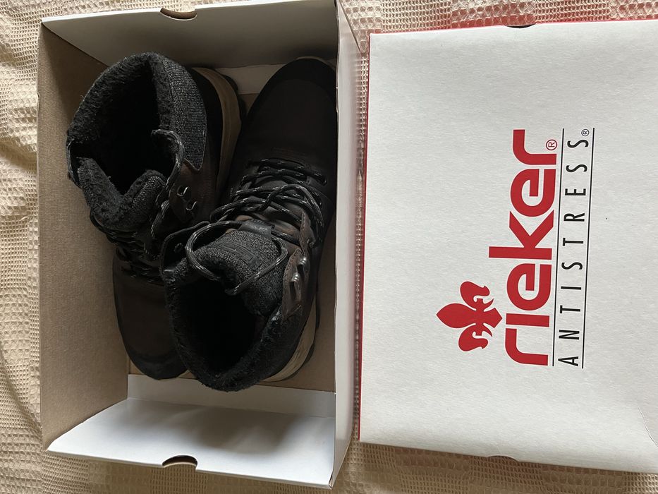 Rieker. Зимові черевики rieker 42p, в ідеальному стані.