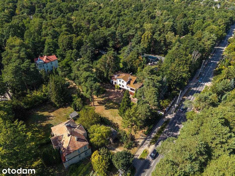 Działka budowlana w willowym Milanówku - Widok 2