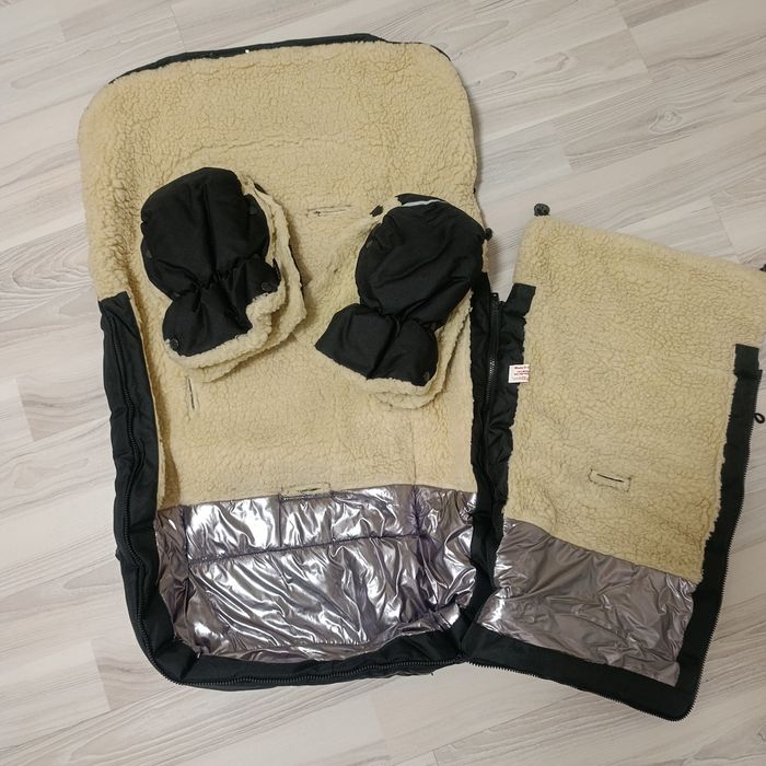 Зимовий конверт у коляску/санчата+ муфта (Польща)