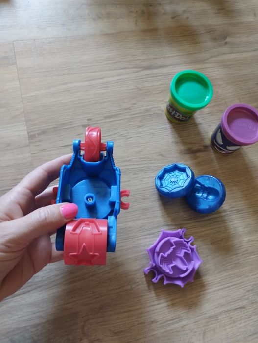 Ciastolina Play Doh Spiderman, Kapitan America, Avengers