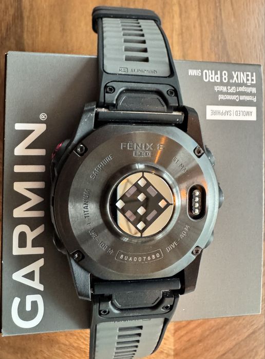 Garmin fēnix 8 Pro 51 mm AMOLED Sapphire Carbon grey DLC titanium, model 010-03199-01. GWARANCJA!