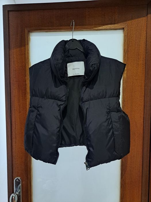 Colete  curto Bershka