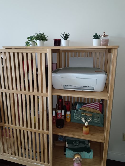 Móvel arrumação bambu Ikea