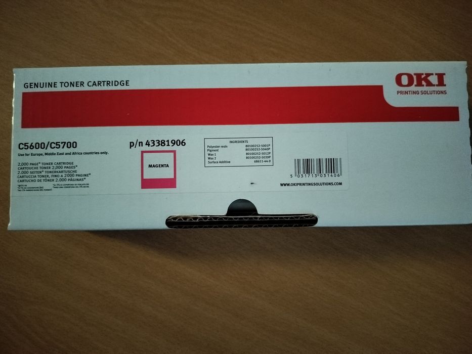 Impressora Oki C5600 + toner + tambor