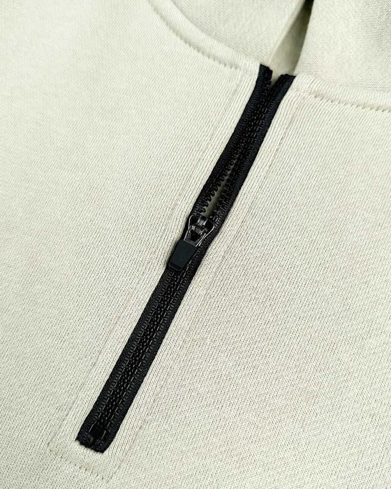 Світшот Fear Of God Essentials Front Logo Half Zip Sweat Light Green