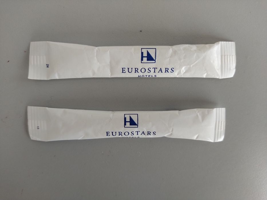 Pacotes de açúcar em sticks - Eurostars Hotels