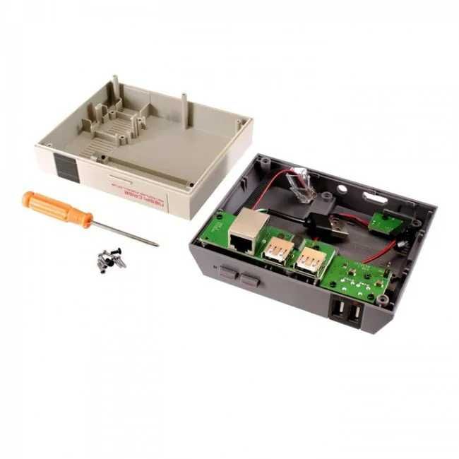 Consola Retro NES + Raspberry PI 16gb + Emuladores + Acessórios