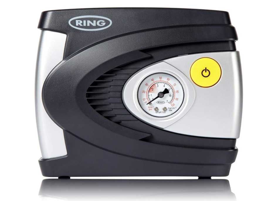 Compressor de ar portátil  carro / bicicleta -12v luz LED