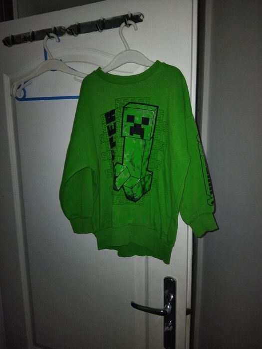 Bluza chłopięca Minecraft Creeper