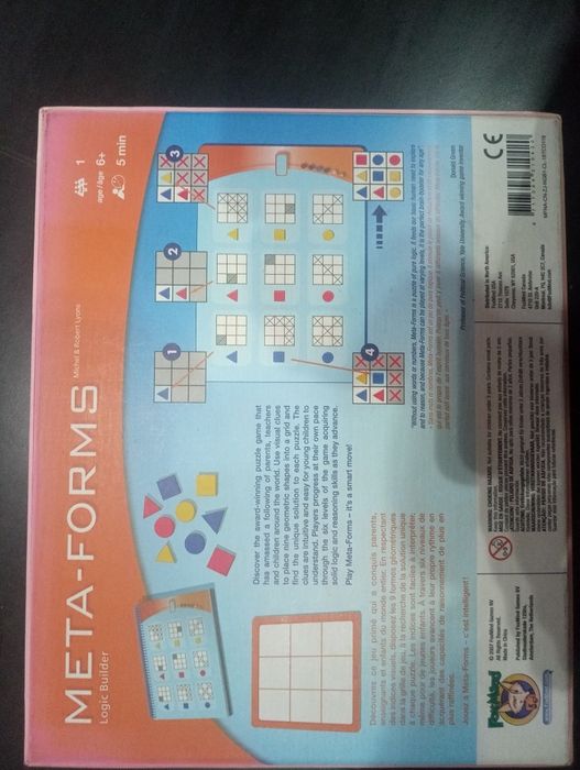 Jogo META-FORMS usado