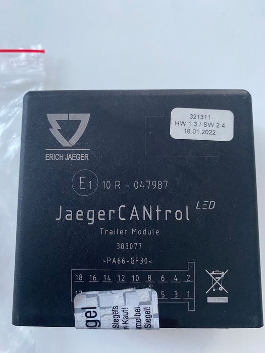 Nowy Moduł haka holowniczego Jaeger 383077