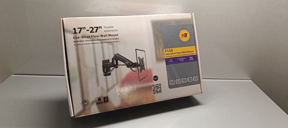 NB Obrotowy Uchwyt do MONITORA Telewizora LCD 17'-27'