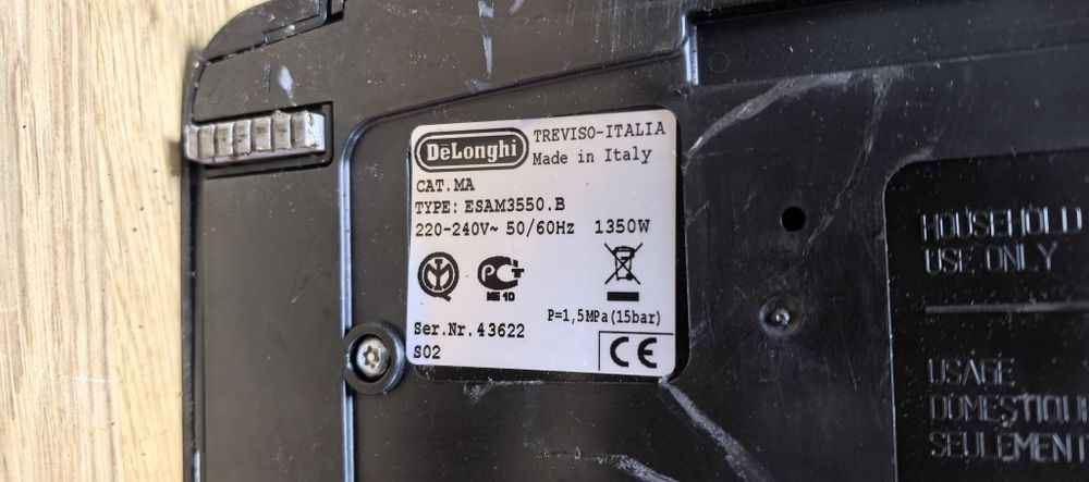 Кавові машини Delonghi Magnifica 1/2/3