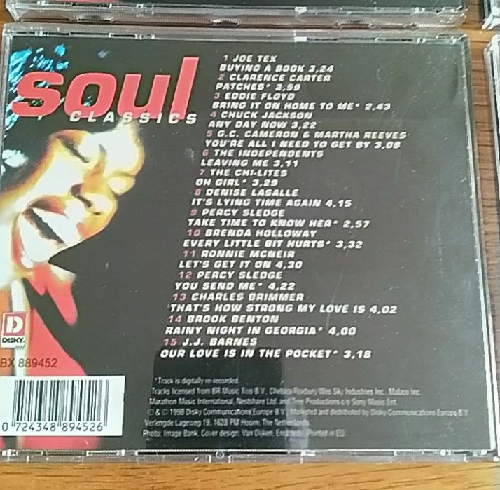 4 CD - Soul Classics