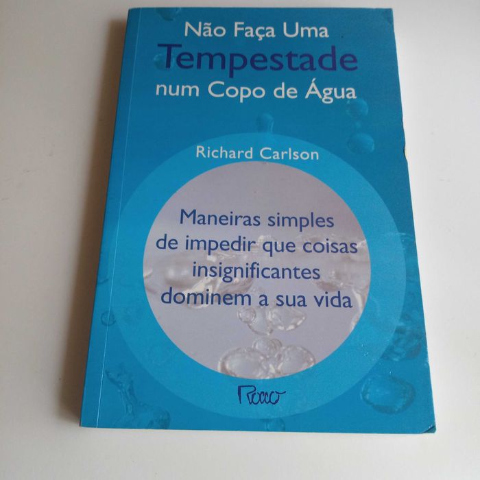 NÃO FAÇAS UMA TEMPESTADE NUM COPO DE ÁGUA