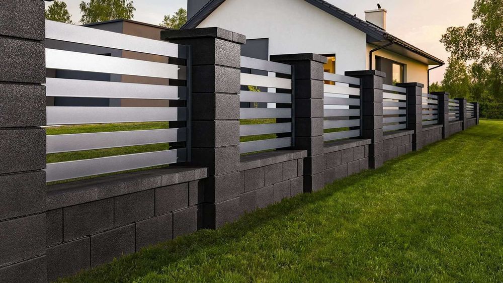 Паркан Жалюзі Ранчо. Штахетник. Огорожа. Відкатні та розпашні ворота