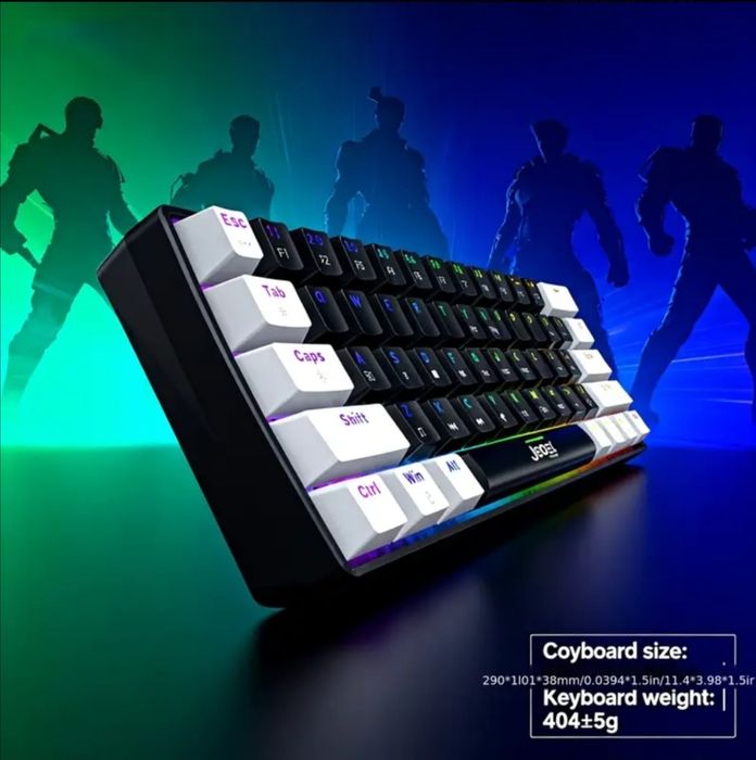 ‼️Акція‼️Механічна дротова клавіатура Jedel KL-69‼️Top‼️