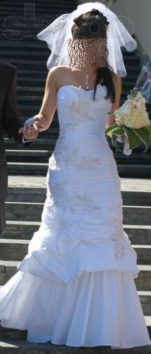 Очень нежное свадебное платье