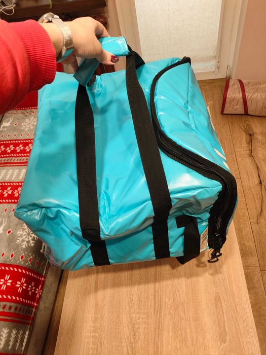 Torba Termiczna Duża WOLT Kurier Dostaw Jedzenia Catering Izotermiczna