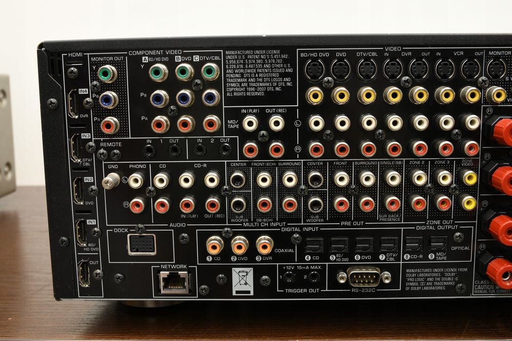 amplituner wzmacniacz do kina domowego 5.1 stereo Yamaha RX-V3800