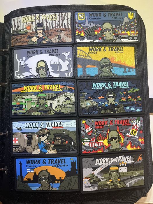 Патчі, PSD, North side group та інші.