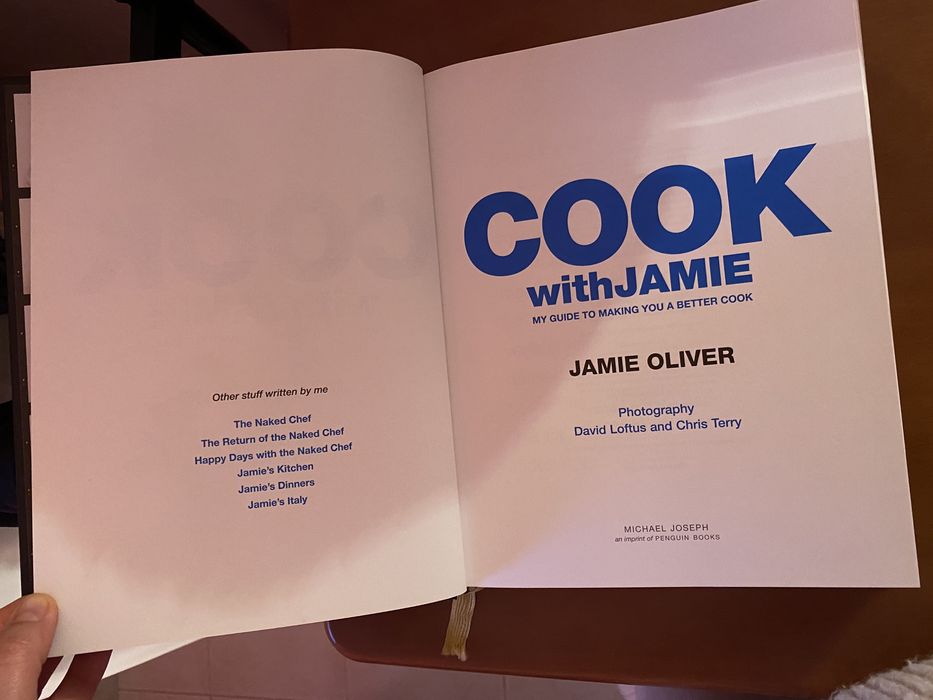 Livro COOK WITH JAMIE de Jamie Oliver