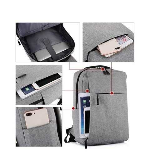 Mochila Multifunções 15.6'', Impermeável, com Ranhura para cabo Goeik