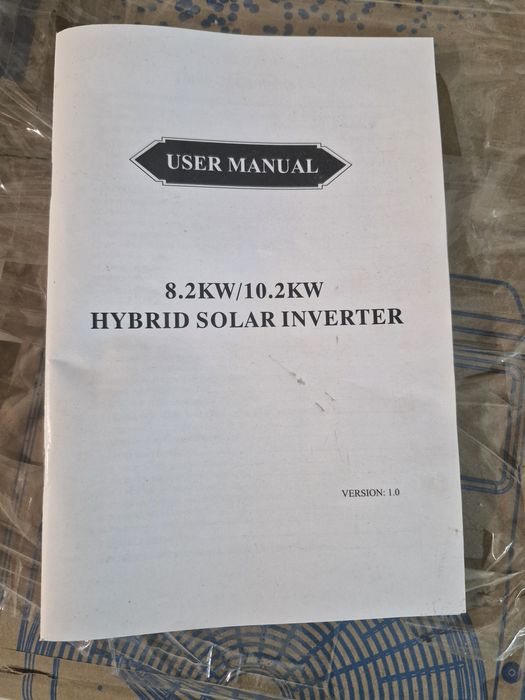 гибридная солнечная станция 10.2 kw под ремонт
