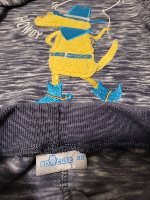 Ubranka dla chłopca r. 80. Długi rękaw