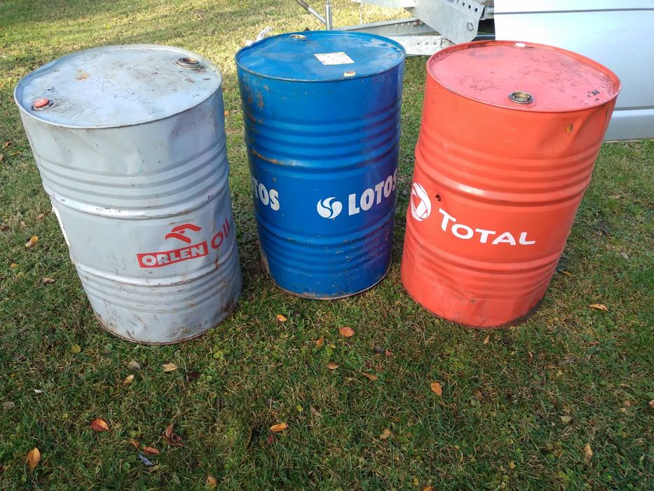 beczki metalowe 200 litrowe