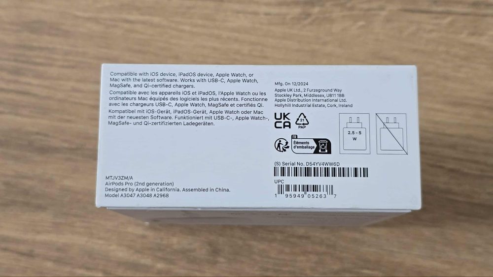 Słuchawki Apple AirPods Pro 2 gen ORYGINALNE jak nowe, gwarancja