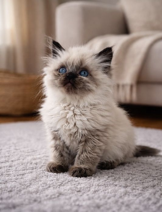 Рэгдолл кошеня очень красивые котята