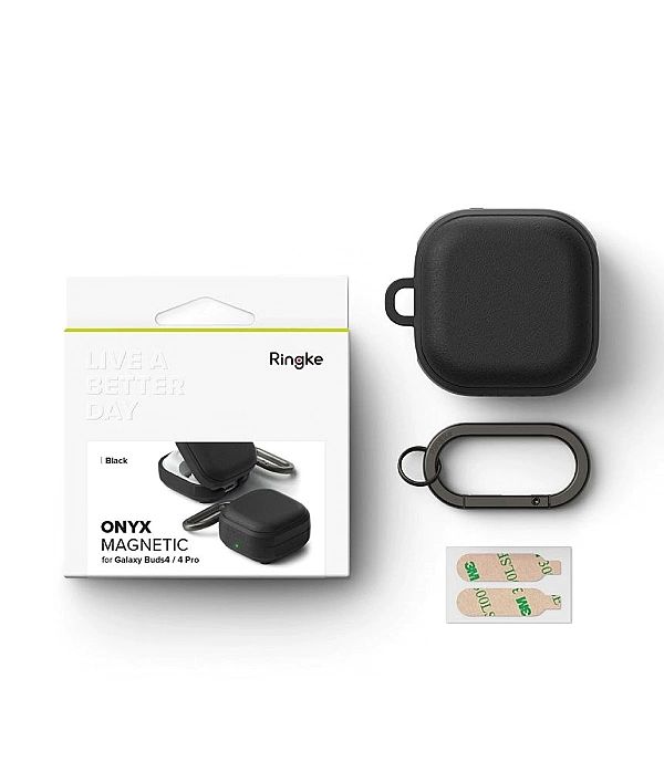 Ringke Onyx Magnetic Magsafe Samsung Galaxy Buds 4 / 4 Pro Black