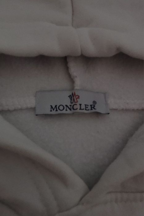 Biała Bluza Moncler