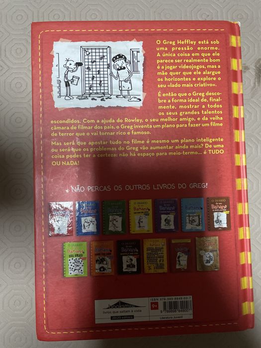 Livro: O diário de um banana- Tudo ou nada (11)