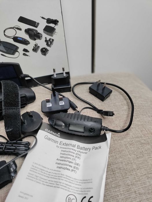 Garmin External Battery Pack Power Bank Bateria Słoneczna